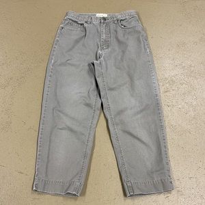 Eddie Bauer Cotton Cropped Pants Size 8 Tall